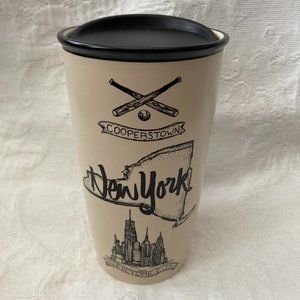 Starbucks Cities NEW YORK Ceramic Travel Mug - 12 Oz
